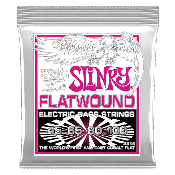 Ernie Ball  Slinky Flatwound 4 Bass Strings