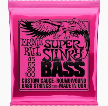 Ernie Ball Super Slinky Bass Strings Nickel - Wound