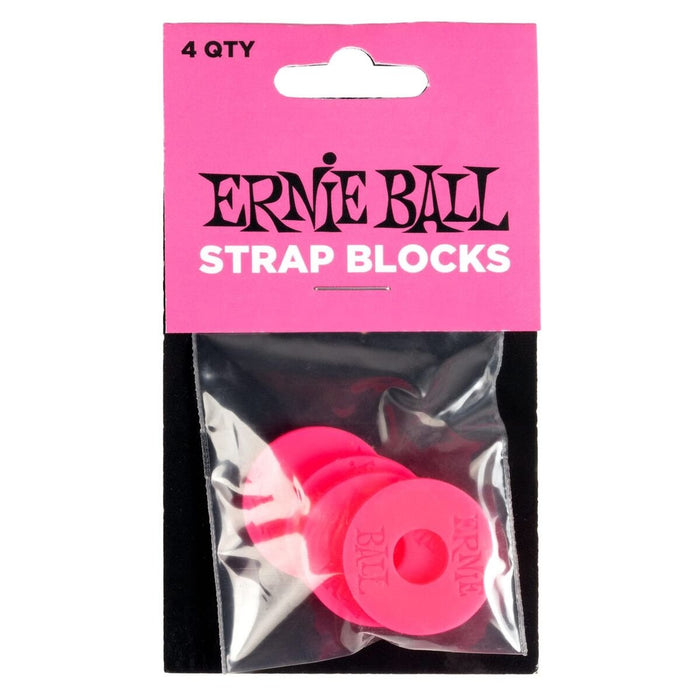 Ernie Ball Strap Block Pink