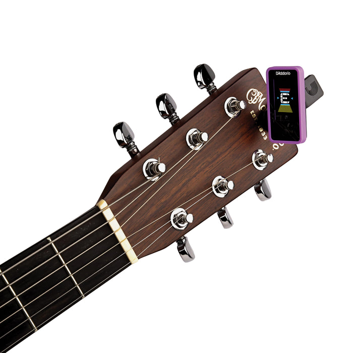 D'Addario Eclipse Headstock Tuner, Purple