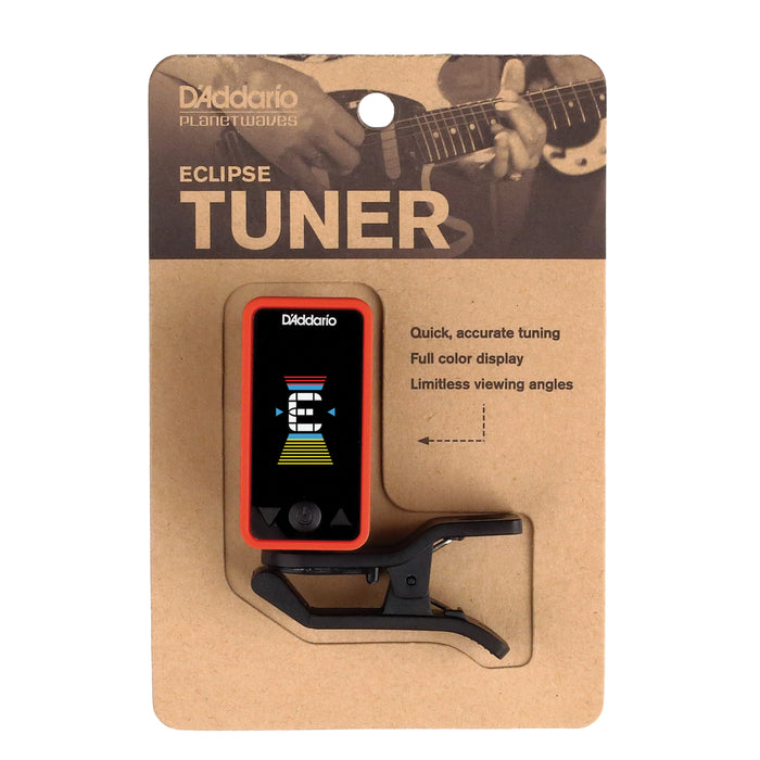 D'Addario Eclipse  Tuner, Red