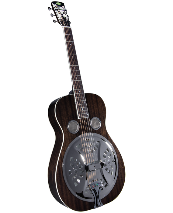 Regal RD-56 Resonator Guitar Black