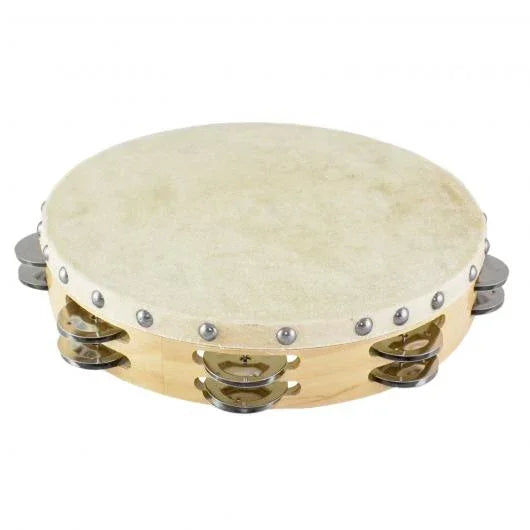 Stadium  10'' DBL Row Tambourine  W/Head