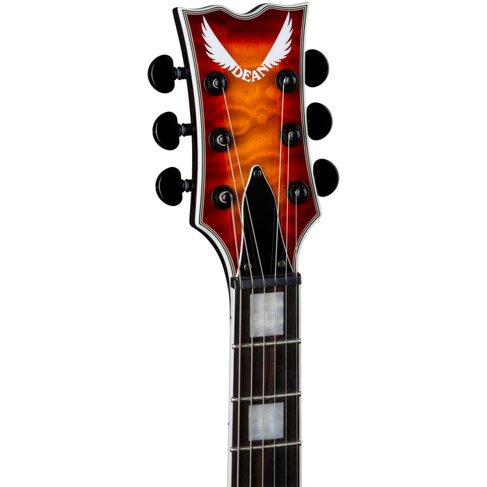 Dean Thoroughbred Select Quilt Top Trans Cherry Sunburst