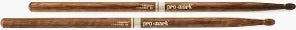 ProMark Classic 5B Fire Grain Hickory Drumstick, Oval Wood Tip