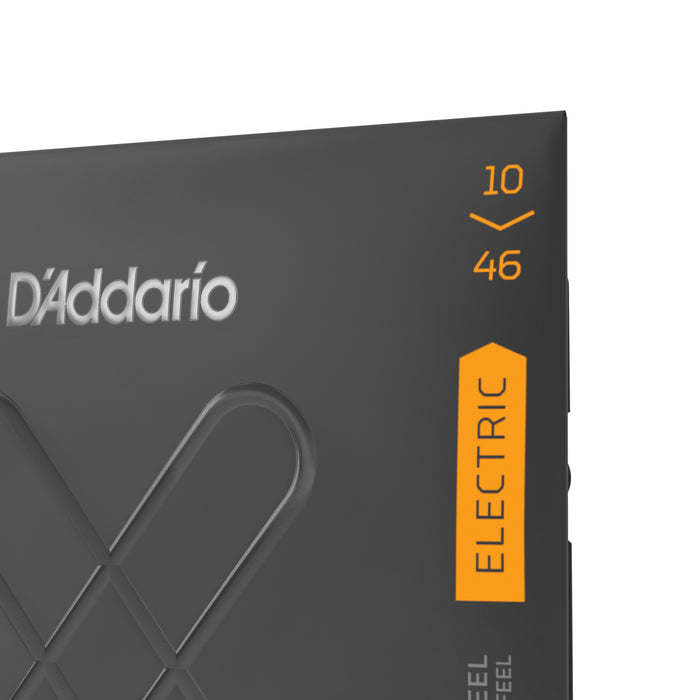 D'Addario XTE1046 XT Electric Nickel Plated Steel Electric Guitar Strings, Regular Light, 10-46