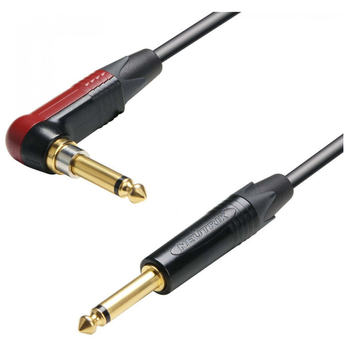 Adam Hall 5 STAR IPR 0300 PALMER® Silent Instrument Cable, 10 ft, Angled to Straight - copy
