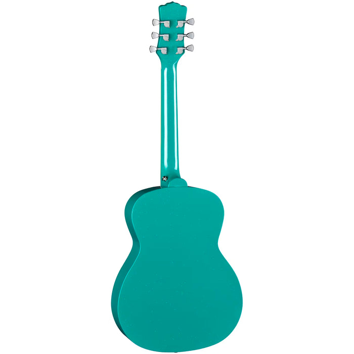 Luna Aurora Borealis Guitar Teal