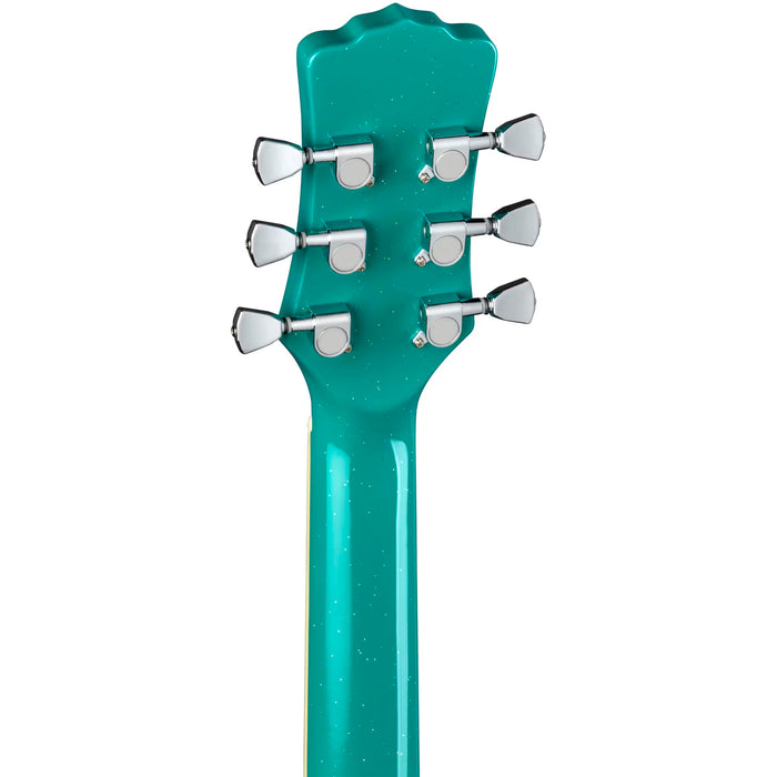 Luna Aurora Borealis Guitar Teal