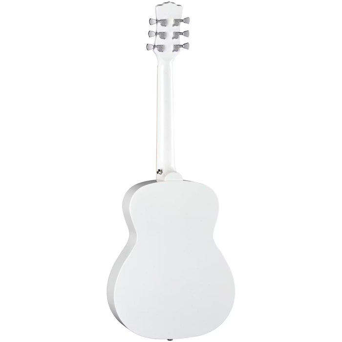 Luna Aurora Borealis Guitar White