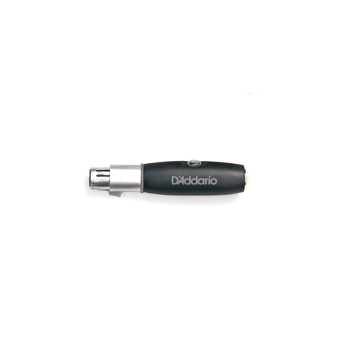 D'Addario XLR Female to 1/4 Inch Female Balanced Adaptor