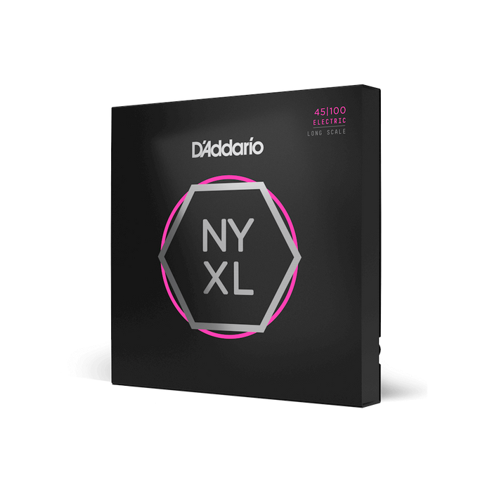 D'Addario NYXL45130 Nickel Wound Bass Guitar Strings, 5-String Regular Light, 45...