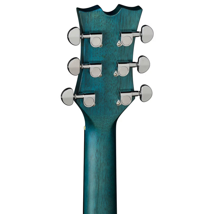 Dean Exotica Quilt Ash A/e Trans Blue Satin