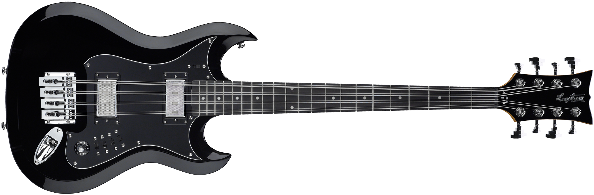 Hagstrom Retroscape 8-String Bass BLK