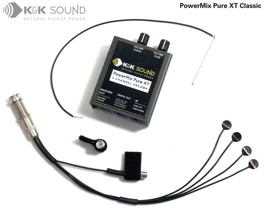 Powermix Pure Classic XT 2ch preamp Nylon Strings