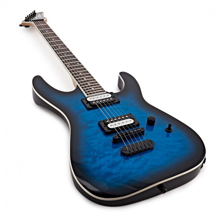 DEAN MDX Quilt Maple Trans Blue Burst