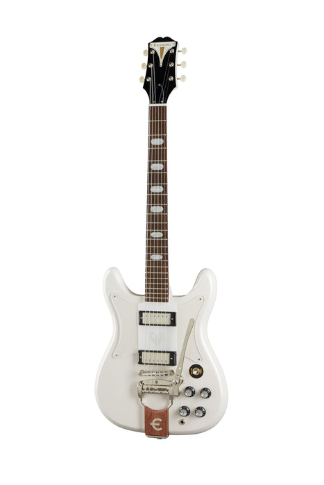 Epiphone Crestwood Custom (Tremotone) Electric Guitar - Polaris White