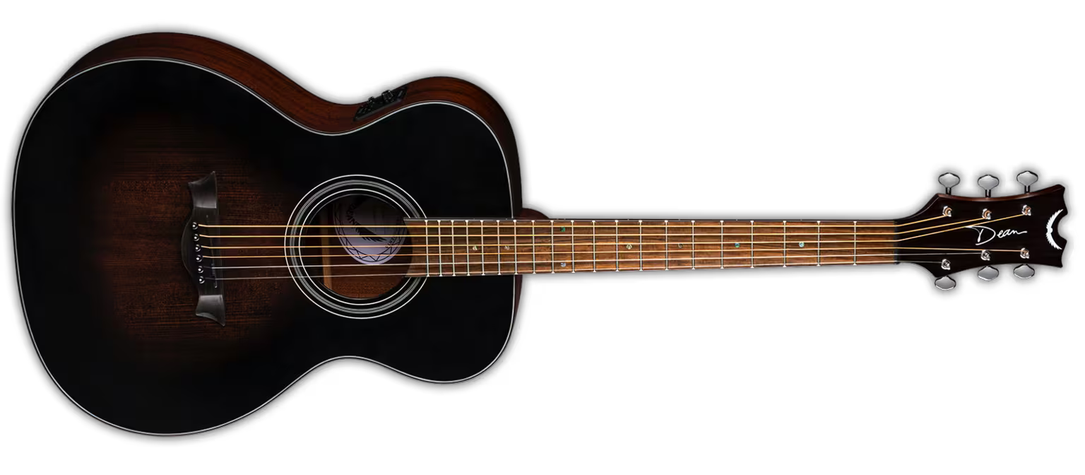 Dean ST Augustine Folk  A/E Vintage Burst