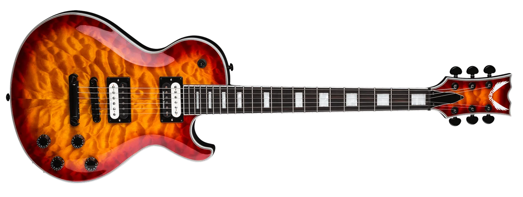 Dean Thoroughbred Select Quilt Top Trans Cherry Sunburst