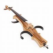 Geneva Electric Cello: Natural Wood Grain 4/4 size