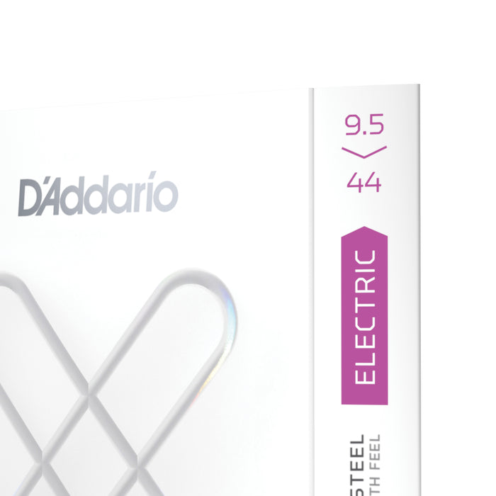 D'Addario XSE09544, XS Nickel Plated Steel, Super Light Plus, 9.5-44